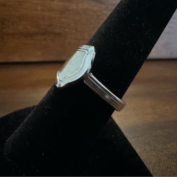 Silver Plated Spoon Ring - Picture 3 of 13